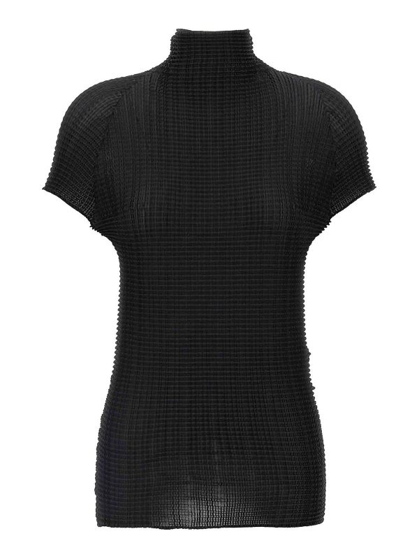 Pleats Please Issey Miyake T-Shirt - Noir