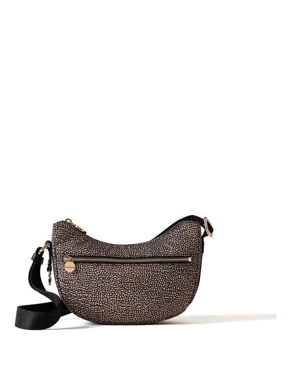 Borbonese Sac Porté Épaule - Noir