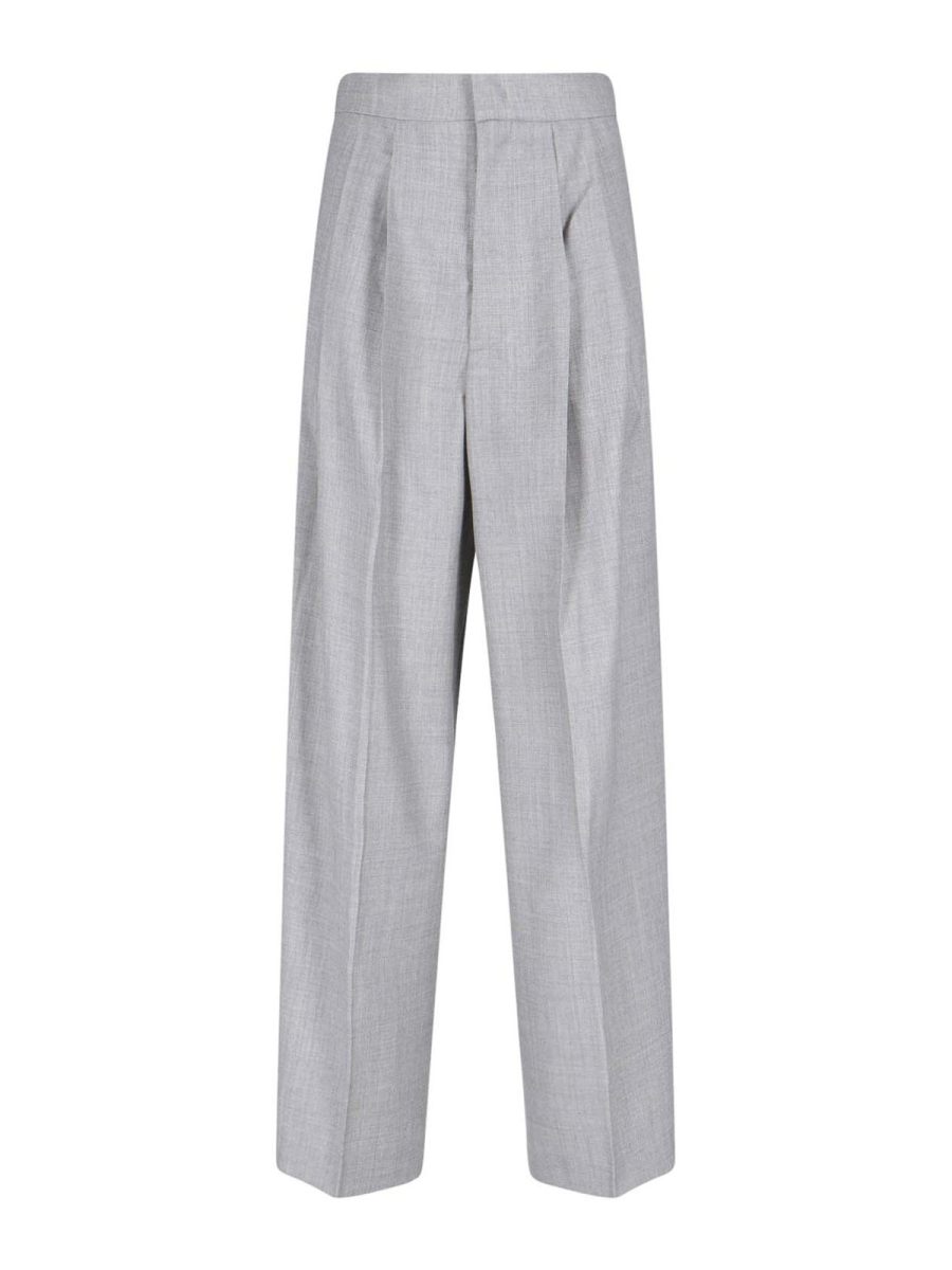 Sa Su Phi Pantalons Décontractés - Gris