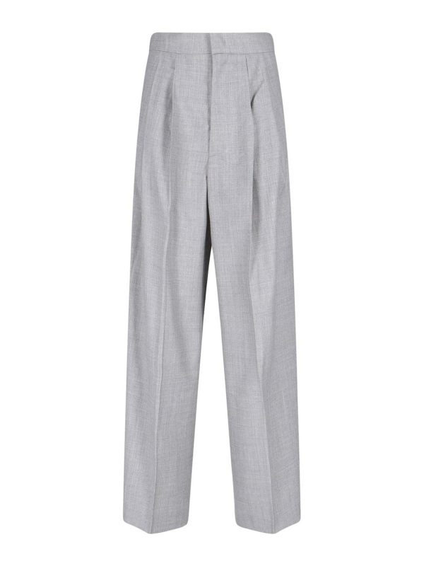 Sa Su Phi Pantalons Décontractés - Gris