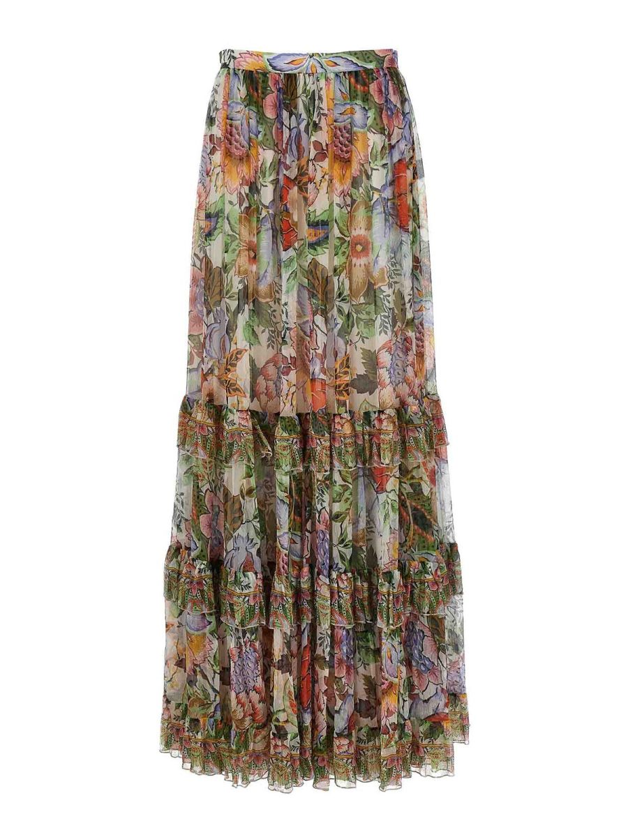 Etro Jupe Longue - Multicolore