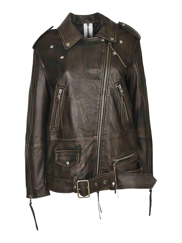 S. W.O. R.D 6.6.44 Manteau Court - Noir