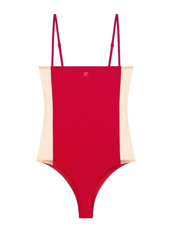 Courreges Maillot De Bain - Rouge