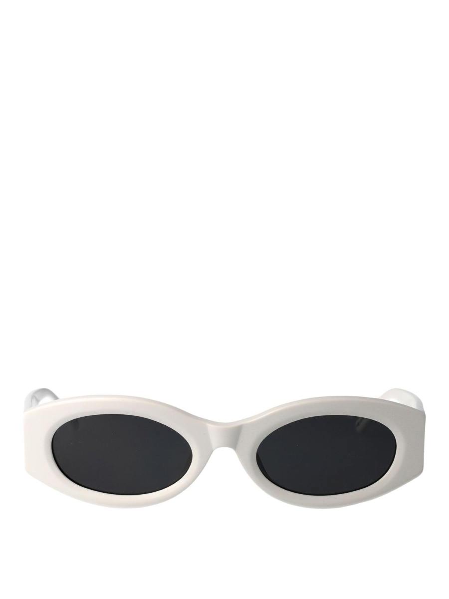 The Attico Lunettes De Soleil - Blanc