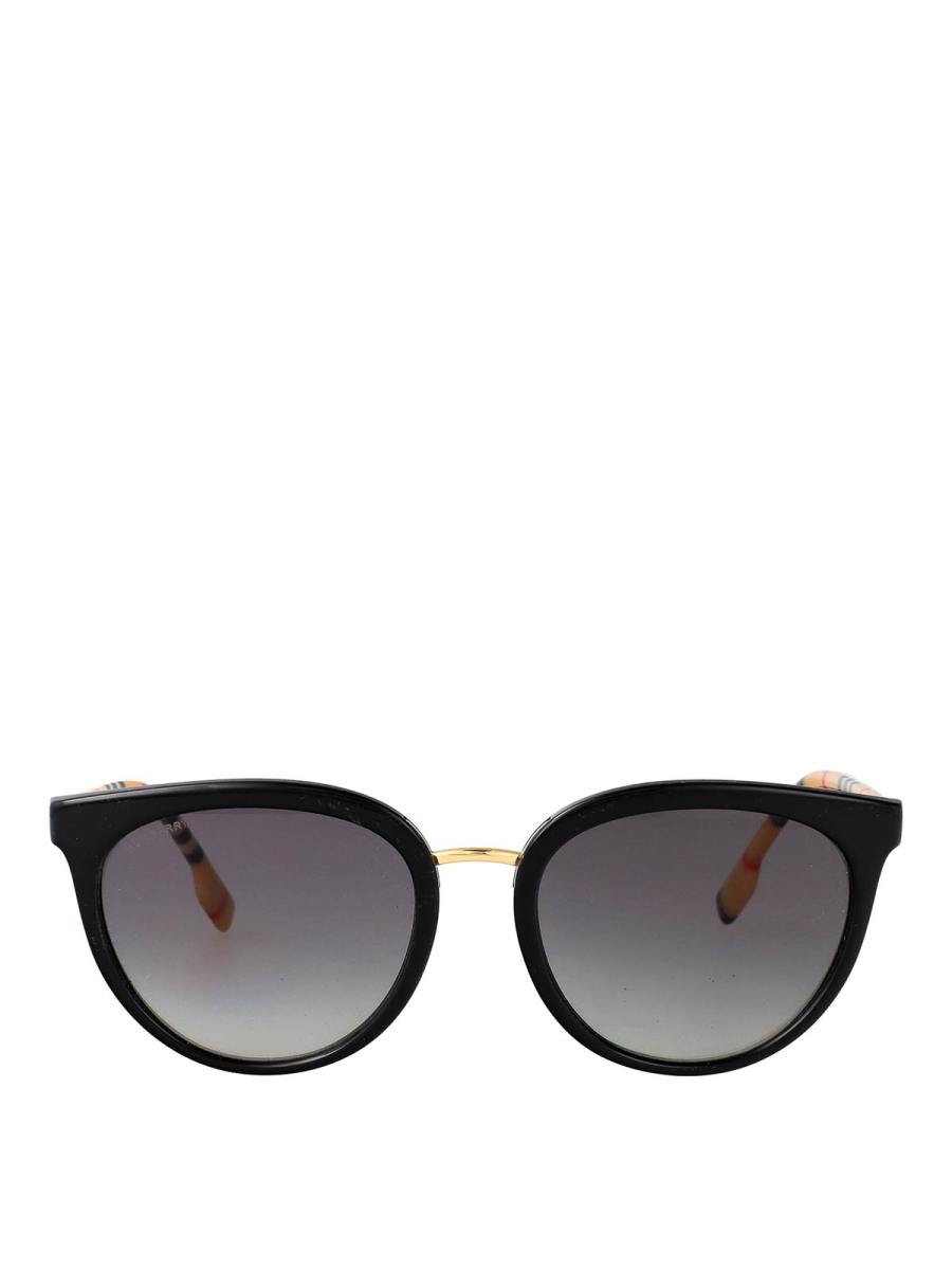 Burberry Lunettes De Soleil - Noir