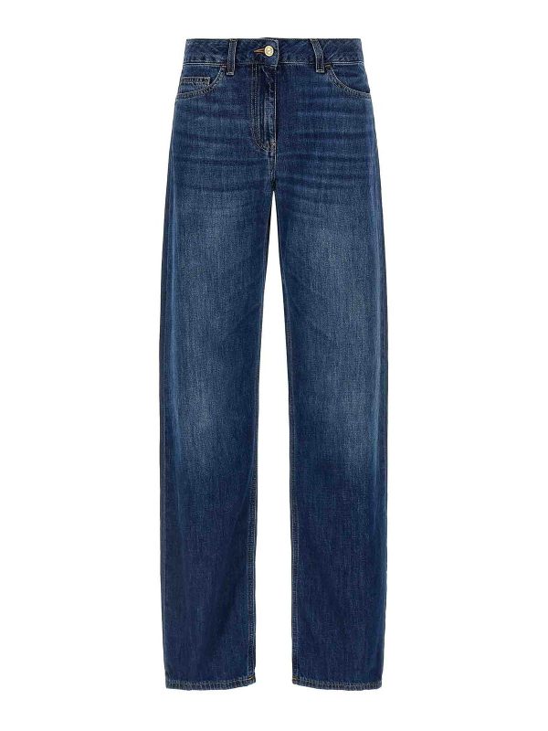 Elisabetta Franchi Jean Bootcut - Bleu