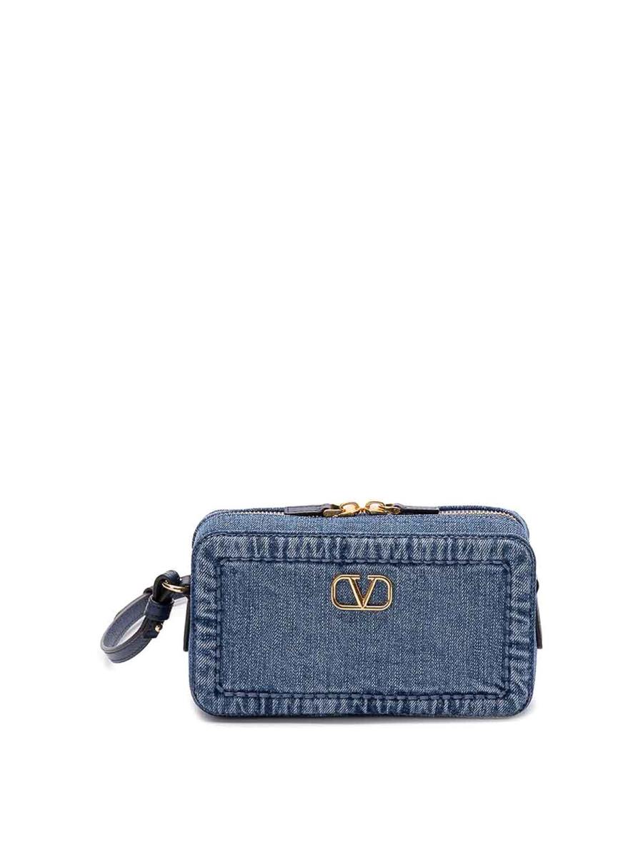 Valentino Garavani Sac Bandoulière - Foncé Délavé