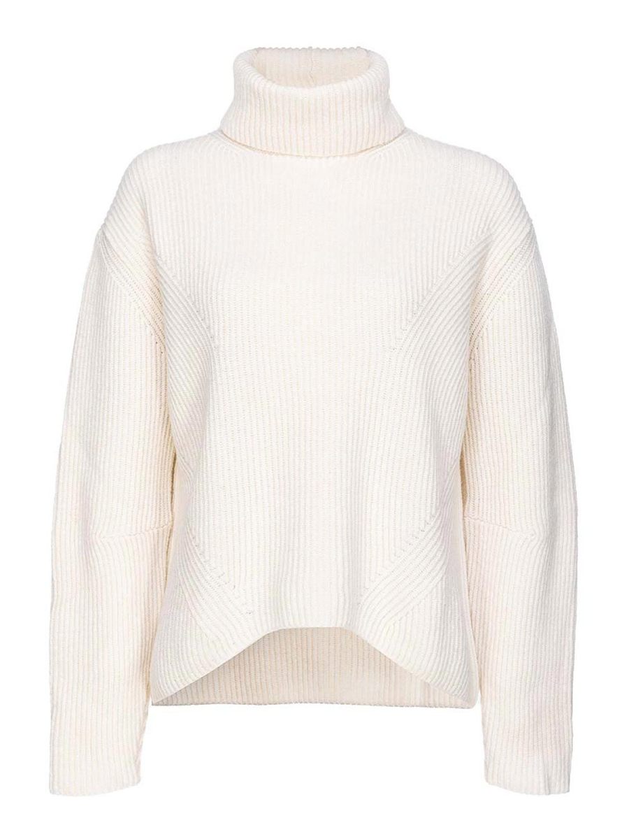 Pinko Pull Col Rond - Blanc
