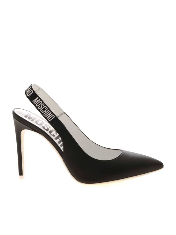 Moschino Chaussures À Talon - Noir