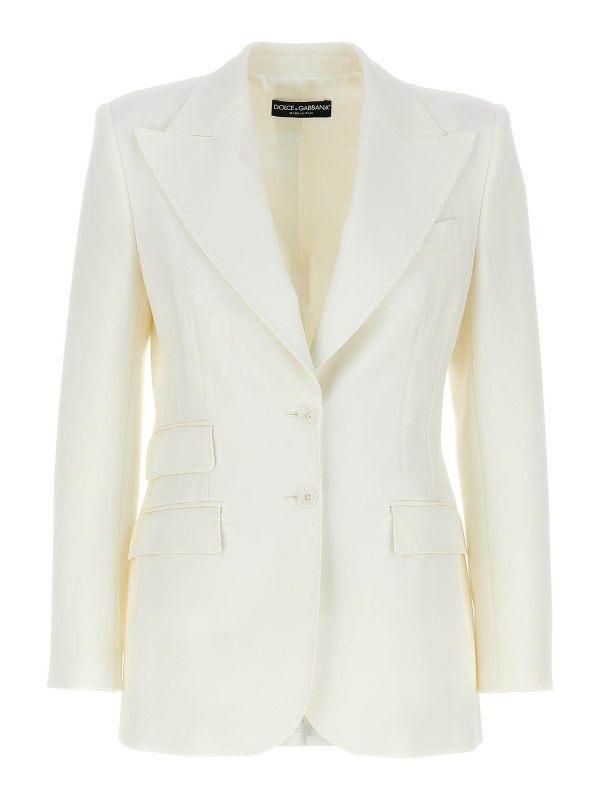 Dolce & Gabbana Blazer - Blanc