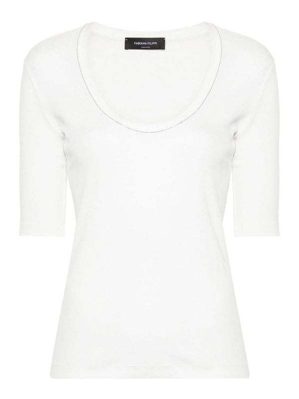 Fabiana Filippi T-Shirt - Blanc