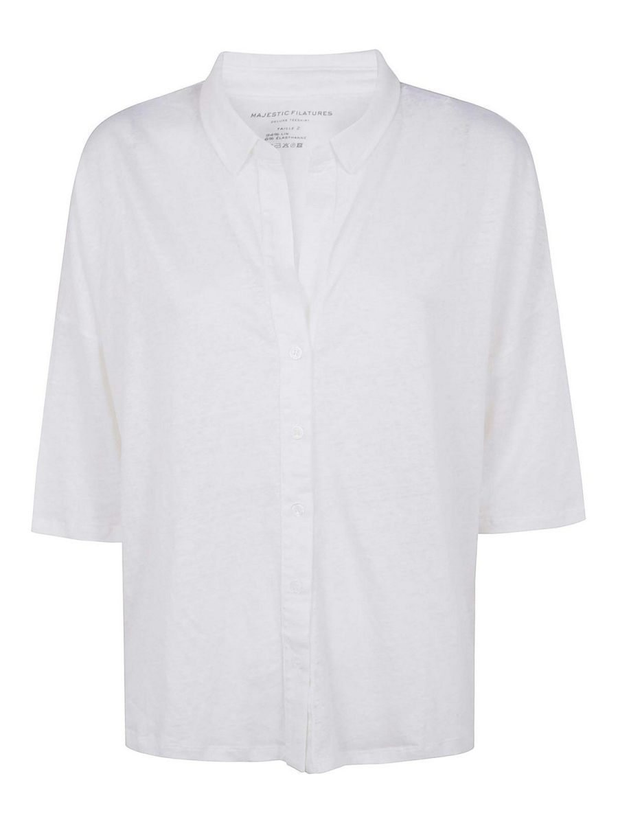 Majestic Filatures Chemise - Blanc