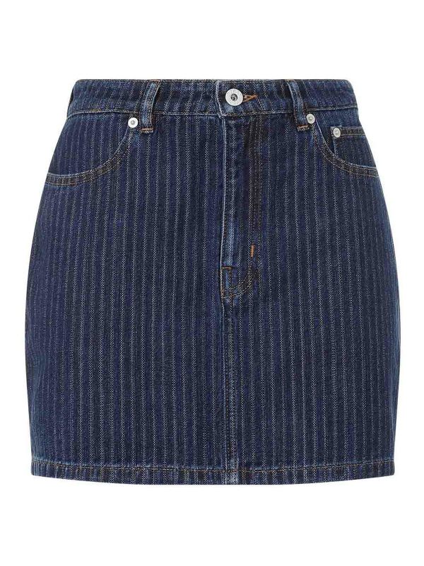Kenzo Jupe Midi - Bleu
