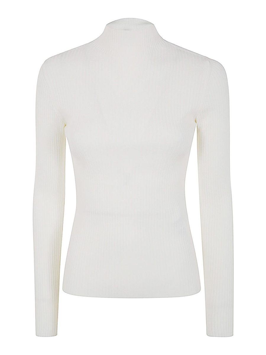Twinset Pull Col Roulé - Blanc