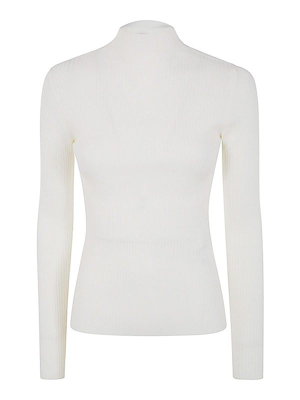 Twinset Pull Col Roulé - Blanc