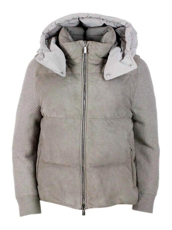 Moorer Veste Casual - Blanc Nacré