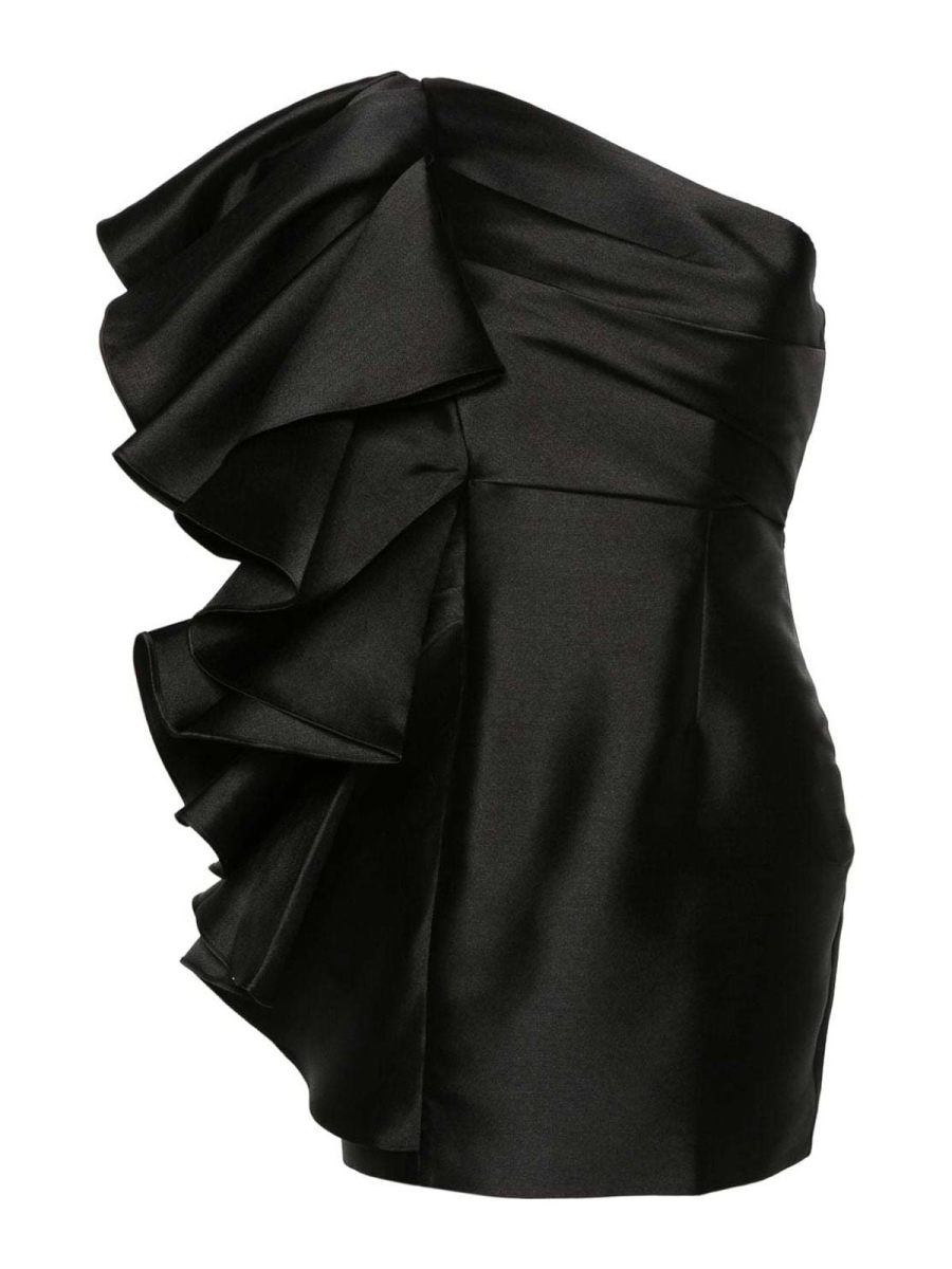 Solace London Robe De Cocktail - Noir