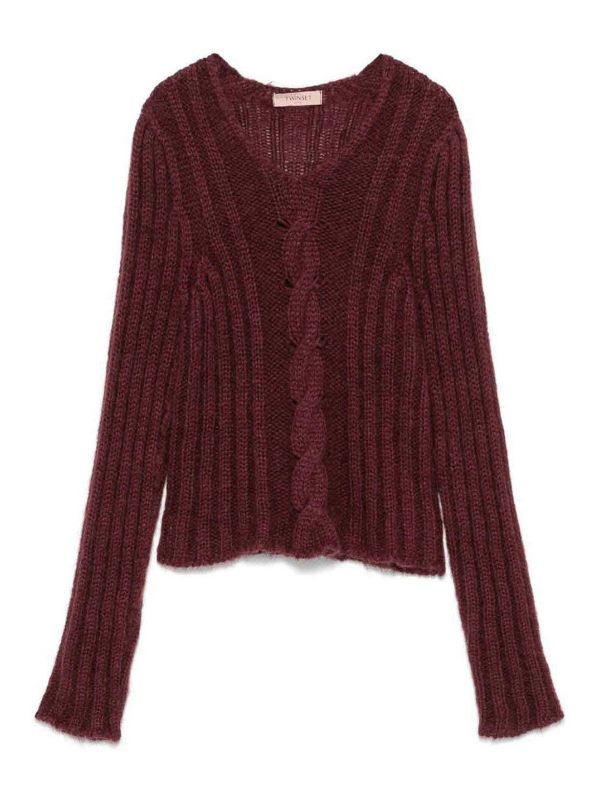 Twinset Pull Col Rond - Noir