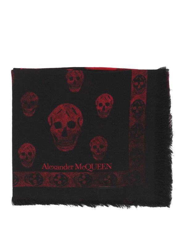 Alexander Mcqueen Étole - Noir