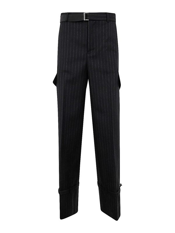 Sacai Pantalons Décontractés - Noir