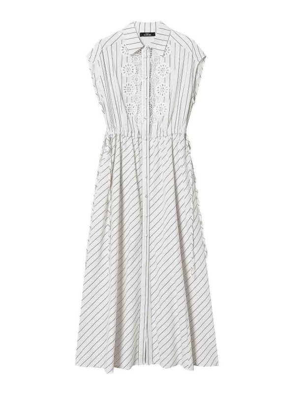 Twinset Robe De Soirée - Blanc