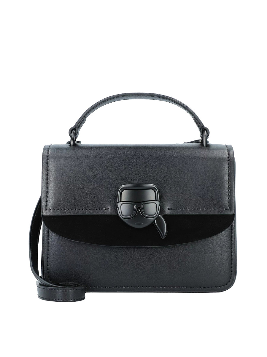 Karl Lagerfeld Sac Porté Épaule - Noir
