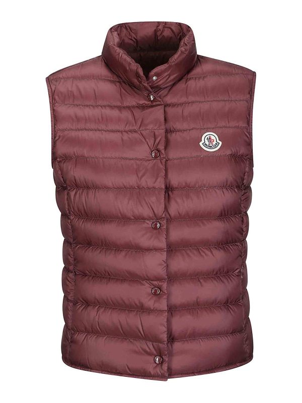 Moncler Gilet - Rouge Brun