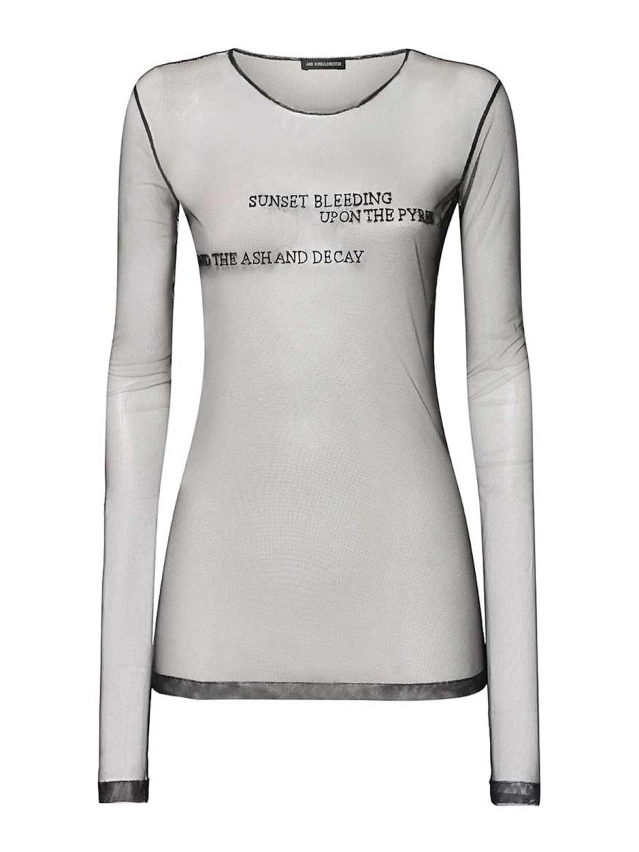 Ann Demeulemeester T-Shirt - Noir