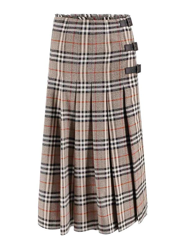 Burberry Jupe Longue - Noir