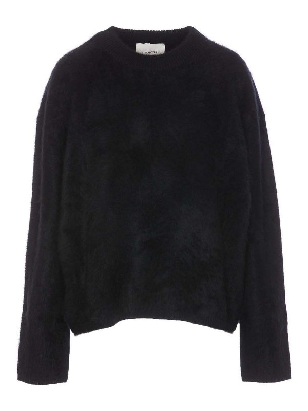 Lisa Yang Pull Col Rond - Noir