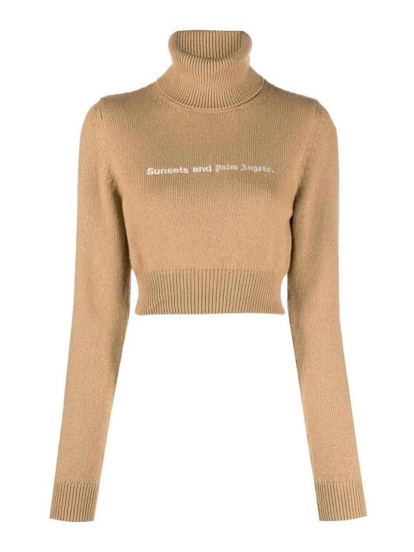 Palm Angels Gilet - Camel