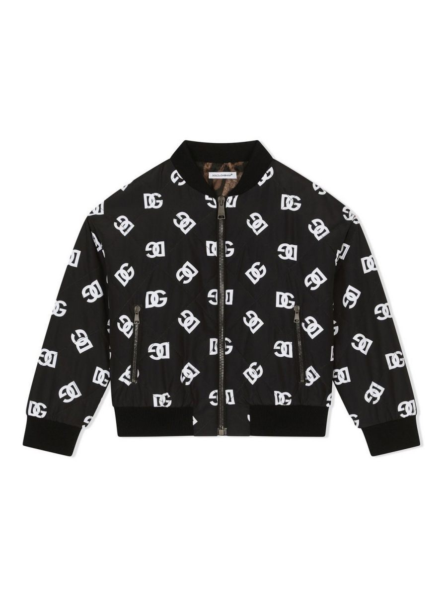 Dolce & Gabbana Jr Bomber - Noir