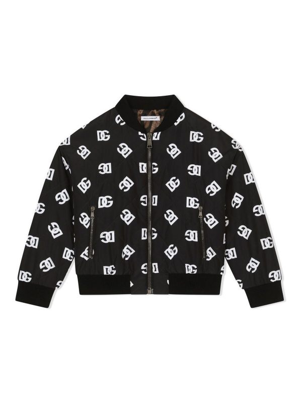 Dolce & Gabbana Jr Bomber - Noir