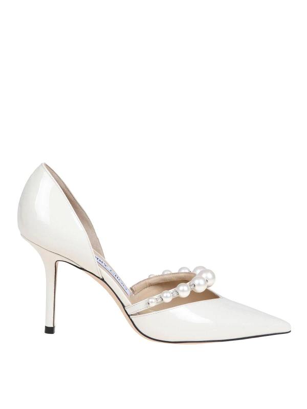 Jimmy Choo Chaussures À Talon - Blanc