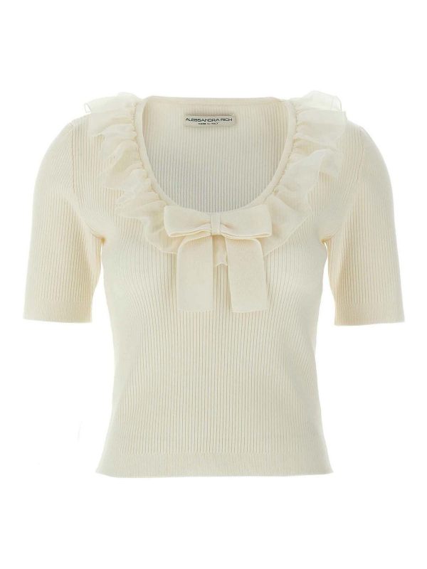 Alessandra Rich T-Shirt - Blanc
