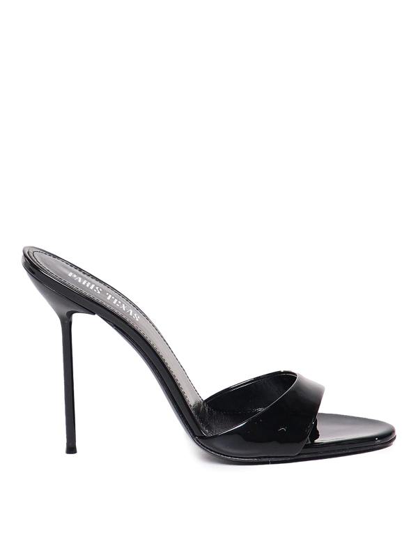 Paris Texas Mules - Noir
