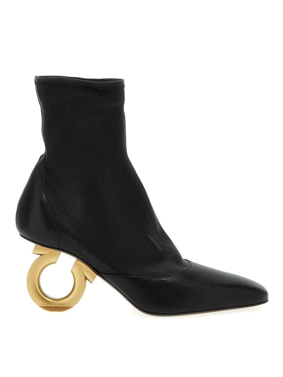 Ferragamo Bottines - Noir