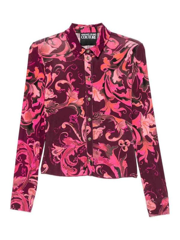 Versace Jeans Chemise - Rouge Brun