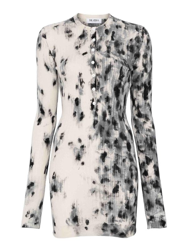 The Attico Robe Courte - Blanc