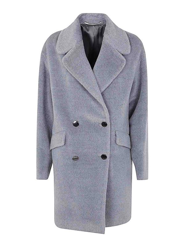 Tagliatore Manteau Court - Gris