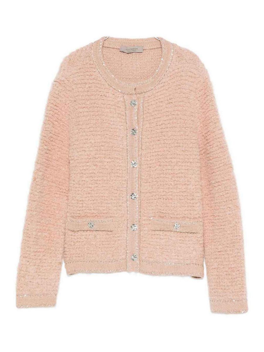 D. Exterior Pull Col Rond - Beige