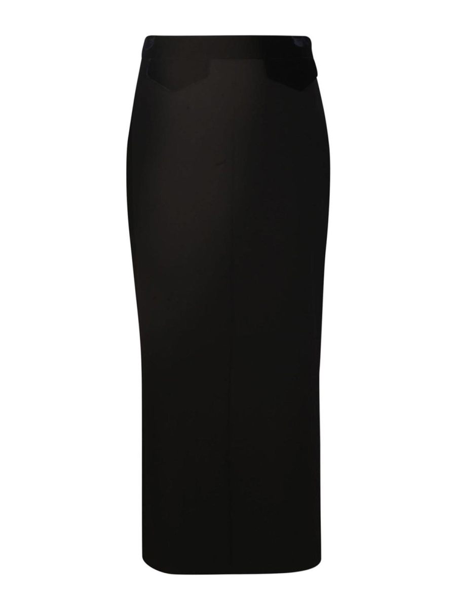 Giorgio Armani Jupe Midi - Noir