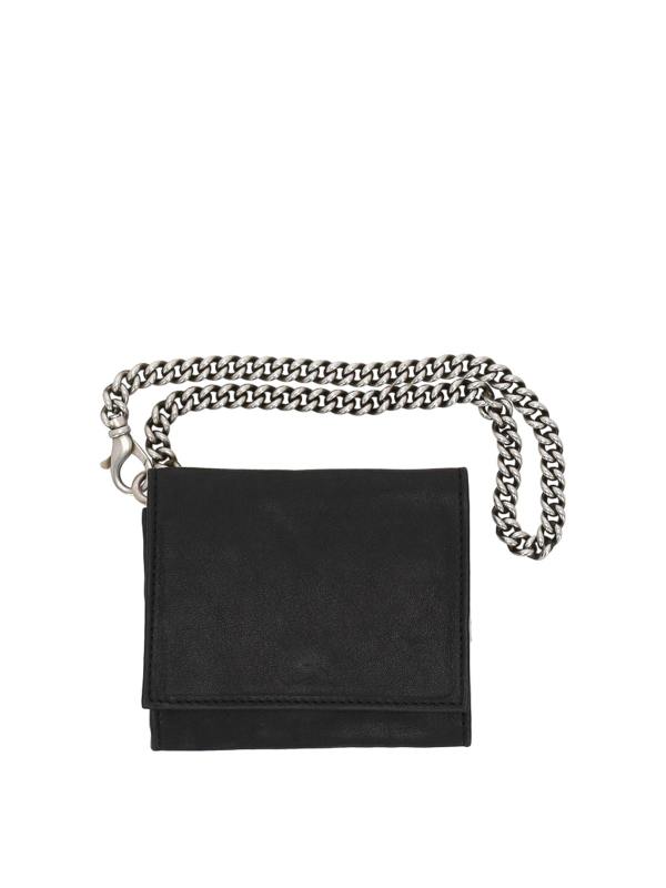 Ann Demeulemeester Portefeuilles - Noir