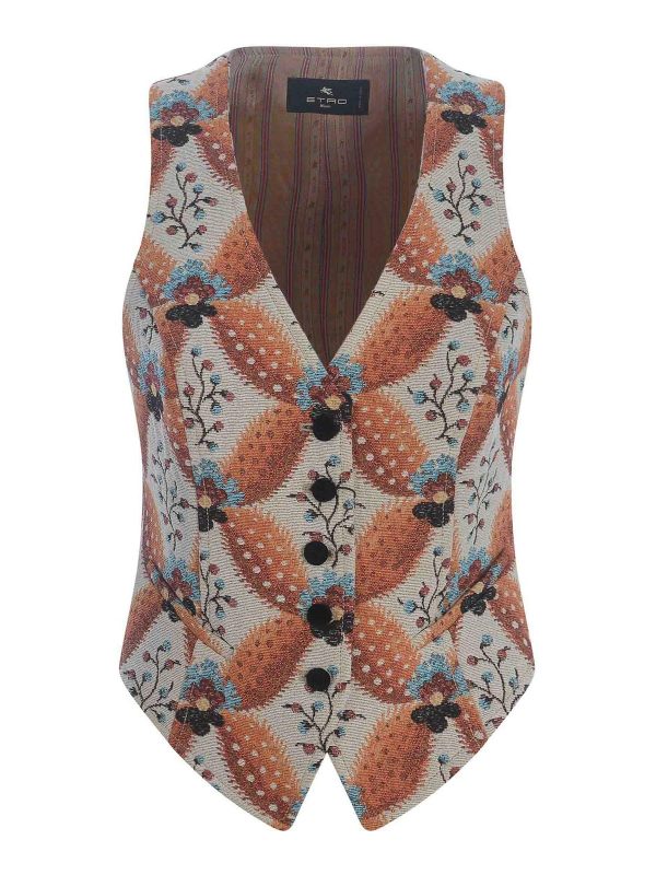 Etro Gilet - Jacquard