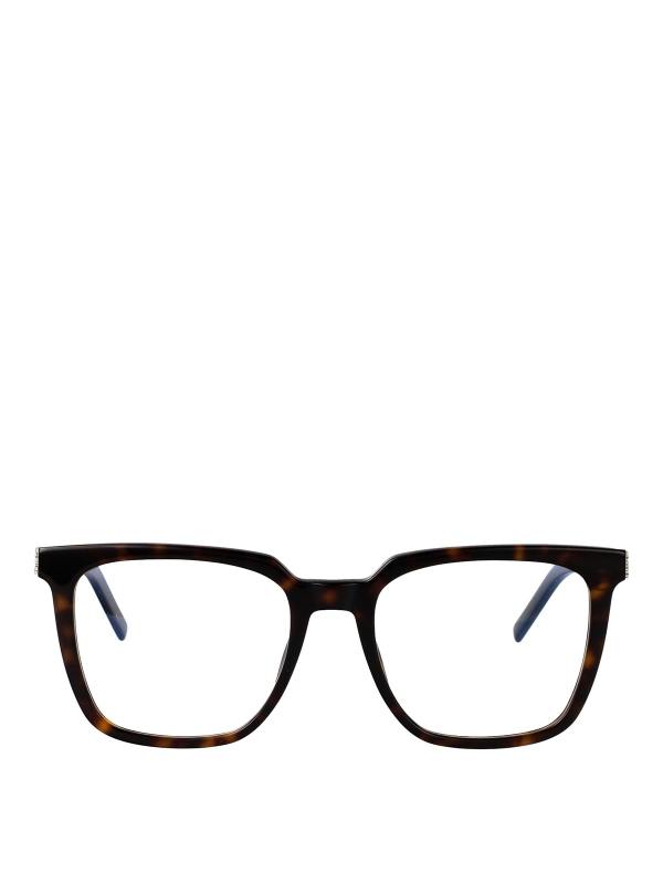 Saint Laurent Lunettes De Soleil - Marron