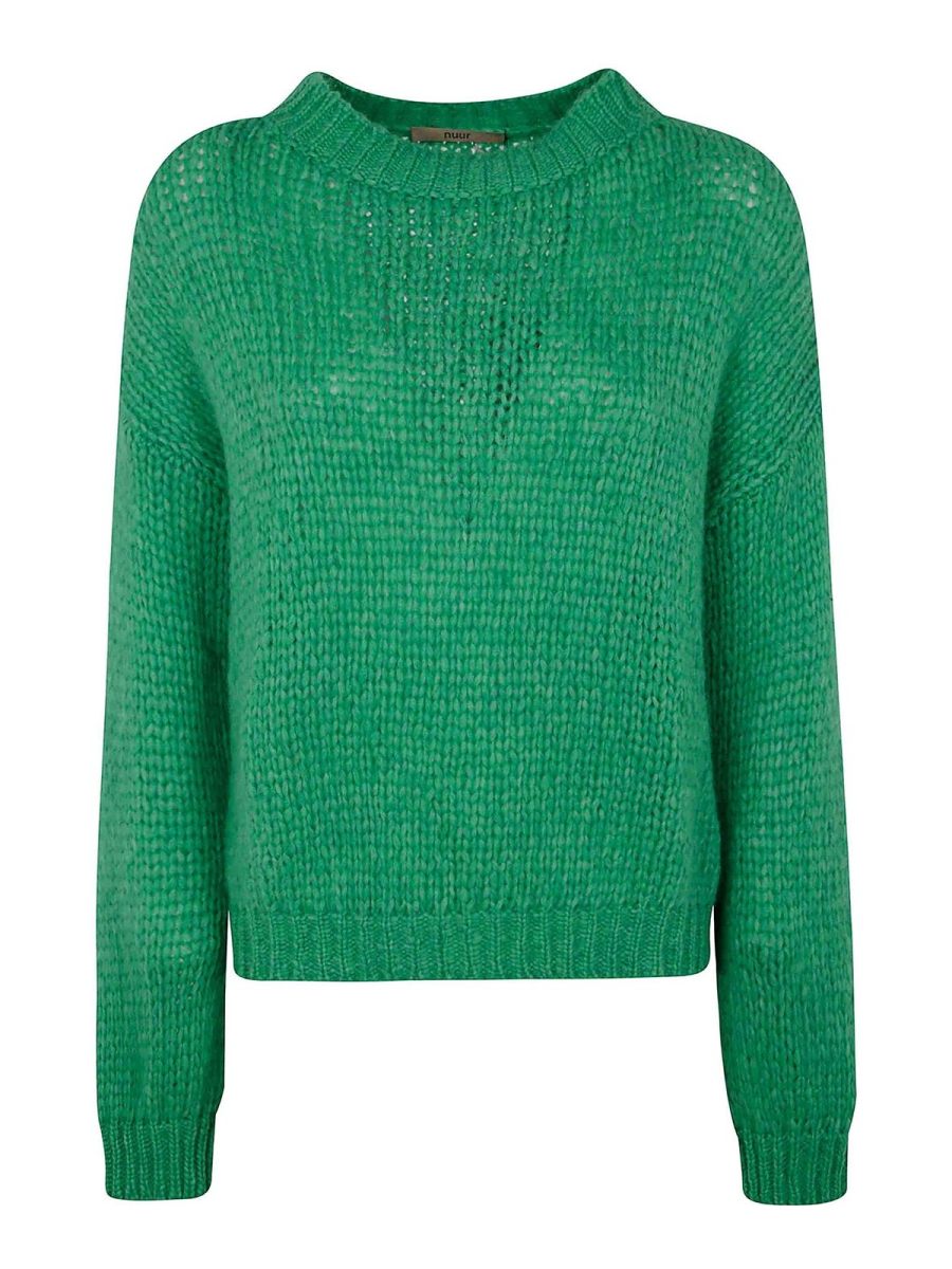 Nuur Pull Col Rond - Vert