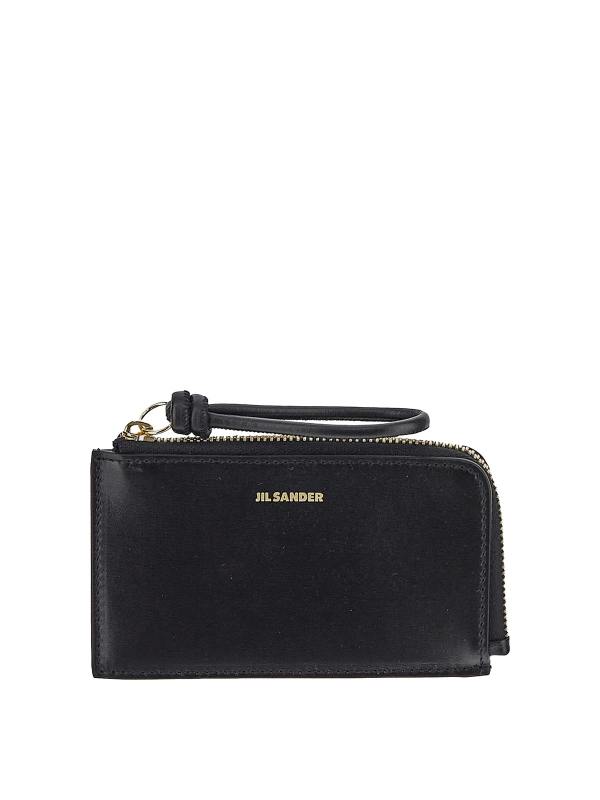 Jil Sander Portefeuilles - Noir