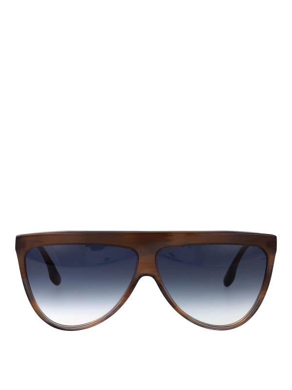 Victoria Beckham Lunettes De Soleil - Marron