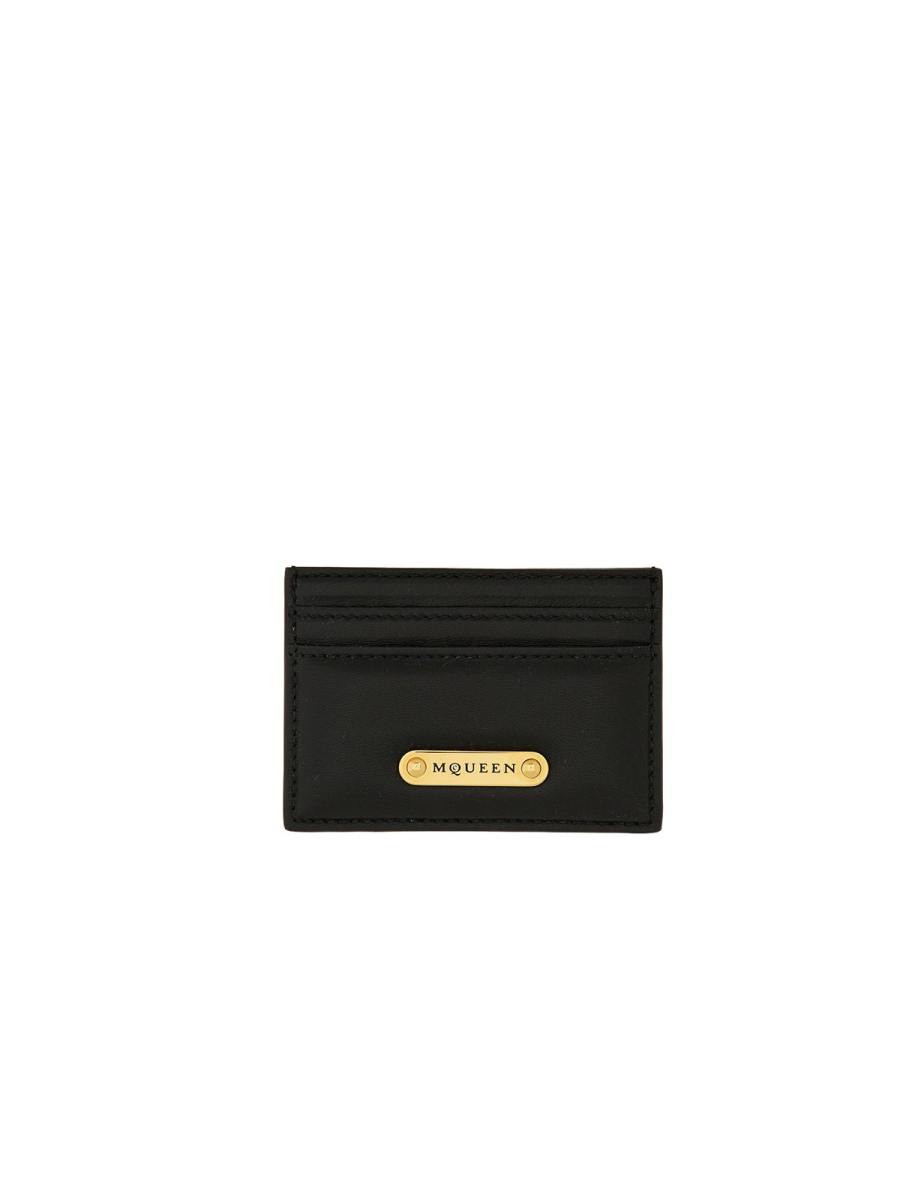 Alexander Mcqueen Portefeuilles - Noir
