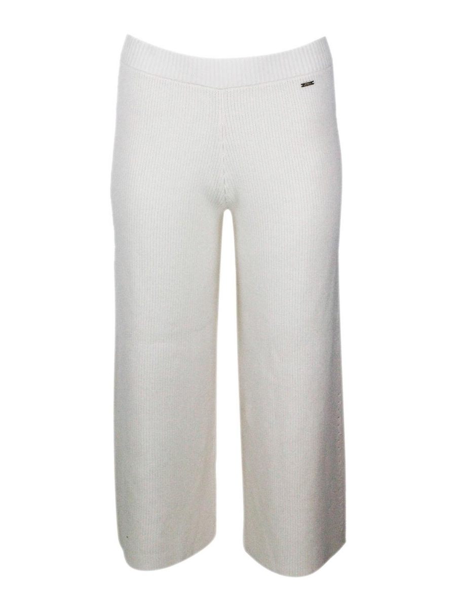 Armani Exchange Pantalons Décontractés - Crème